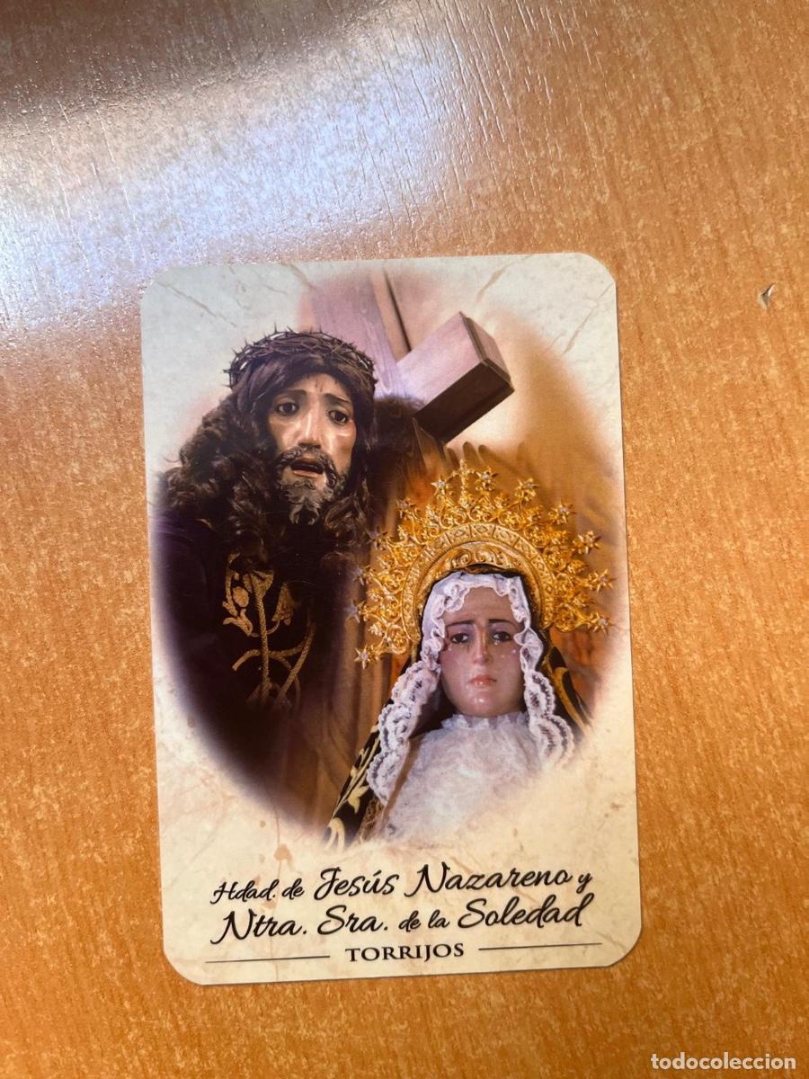 Coleccionismo calendarios: CALENDARIO JESUS NAZARENO Y NTRA SRA SOLEDAD TORRIJOS TOLEDO 2016