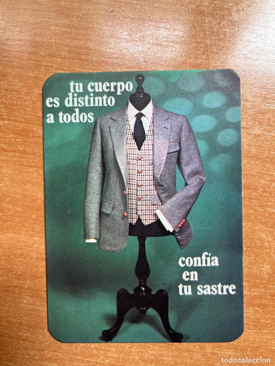 Coleccionismo calendarios: CALENDARIO CONFIA EN TU SASTRE- SASTRERIA CRUZ - CUENCA 1982