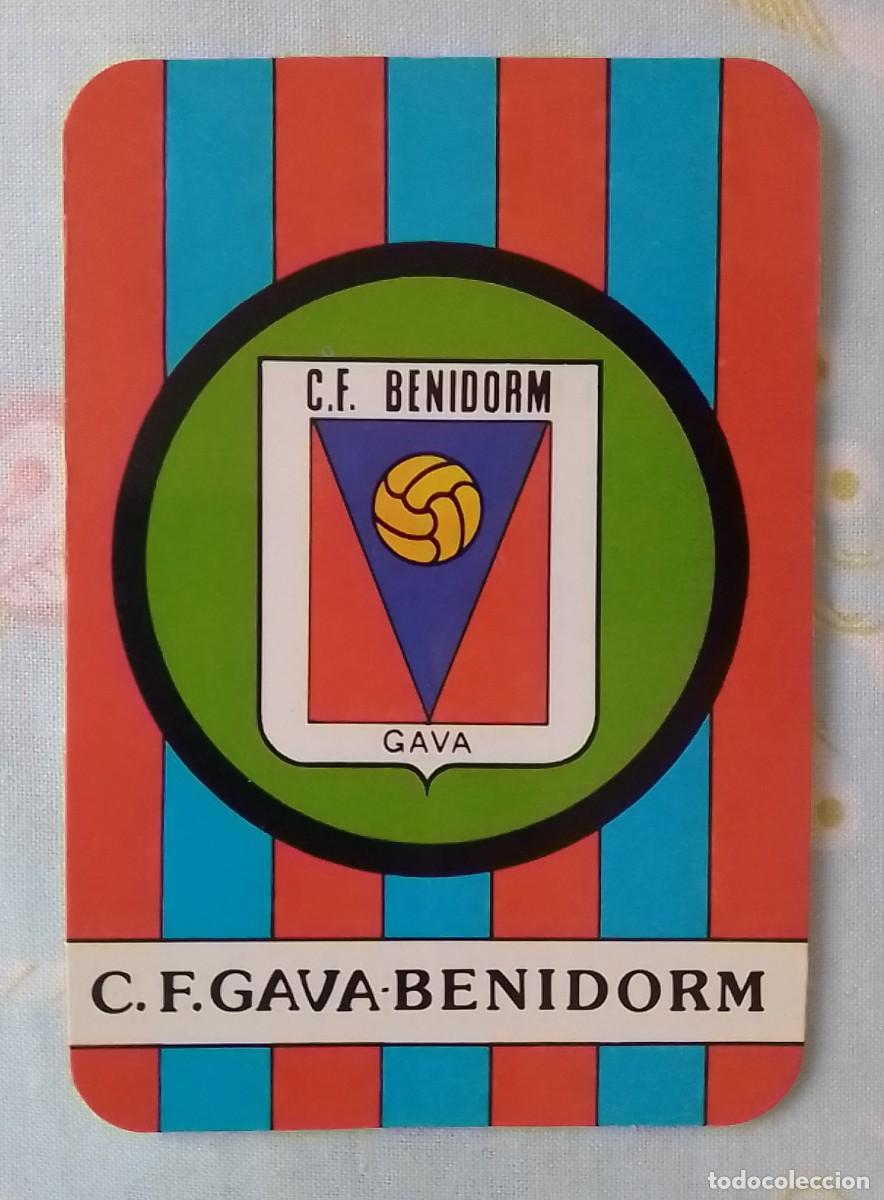 Coleccionismo calendarios: CALENDARIO DE BOLSILLO CALENDAR 1980 C. F. BENIDORM GAV&Aacute; CLUB F&Uacute;TBOL ? FOOTBALL ? CALCIO ? ESCUDO...