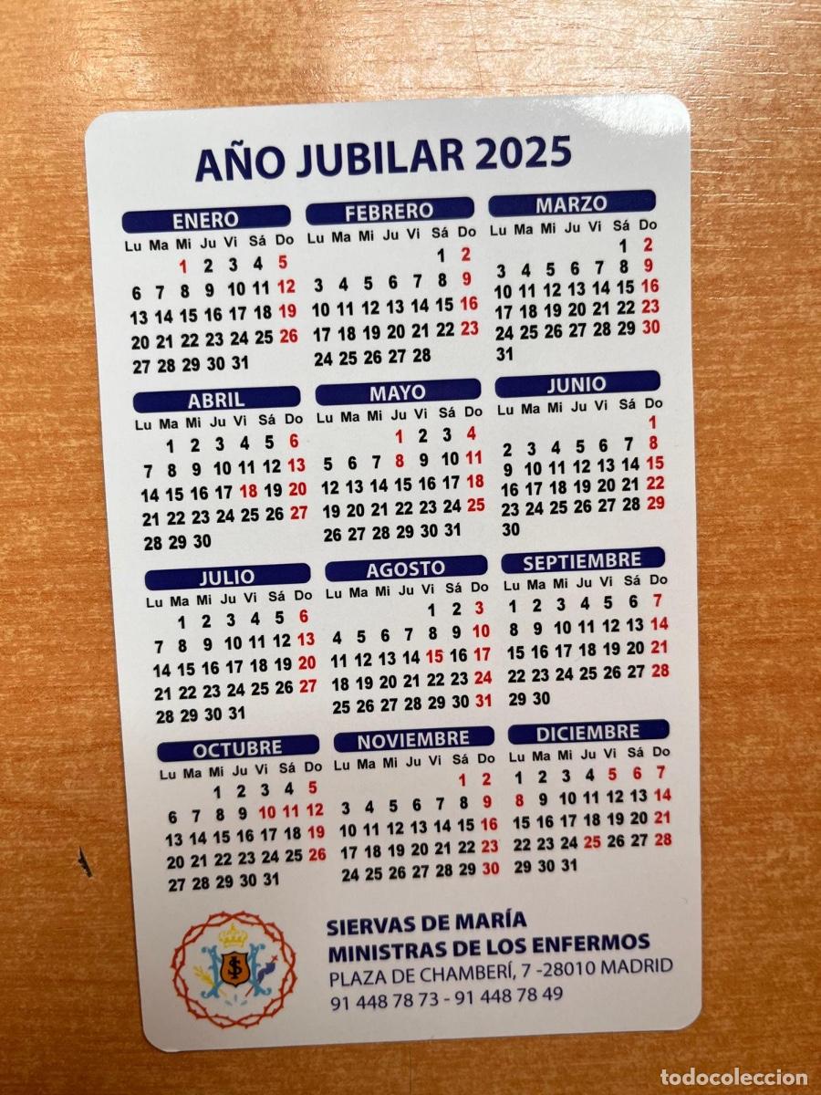 Coleccionismo calendarios: CALENDARIO SIERVAS DE MARIA 2025 - Foto 2