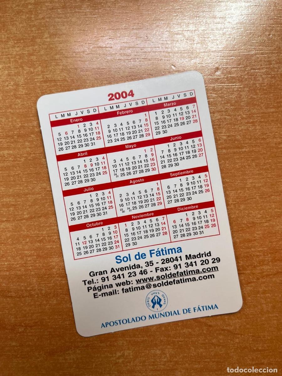 Coleccionismo calendarios: CALENDARIO EJERCITO AZUL- SOL DE FATIMA 2004 - Foto 2
