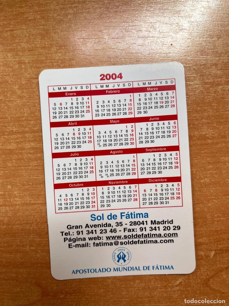 Coleccionismo calendarios: CALENDARIO EJERCITO AZUL- SOL DE FATIMA 2004 - Foto 2