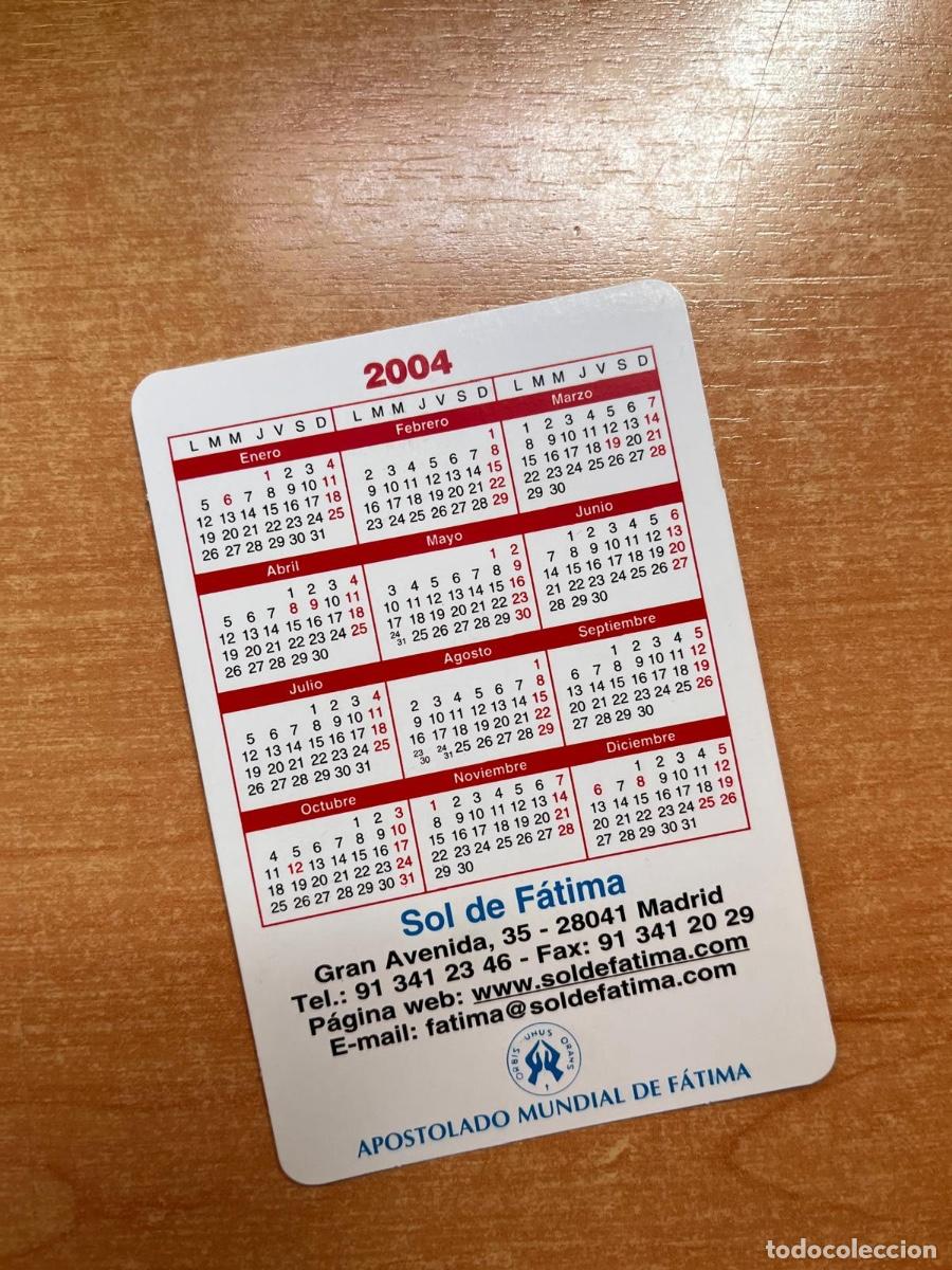 Coleccionismo calendarios: CALENDARIO EJERCITO AZUL- SOL DE FATIMA 2004 - Foto 2