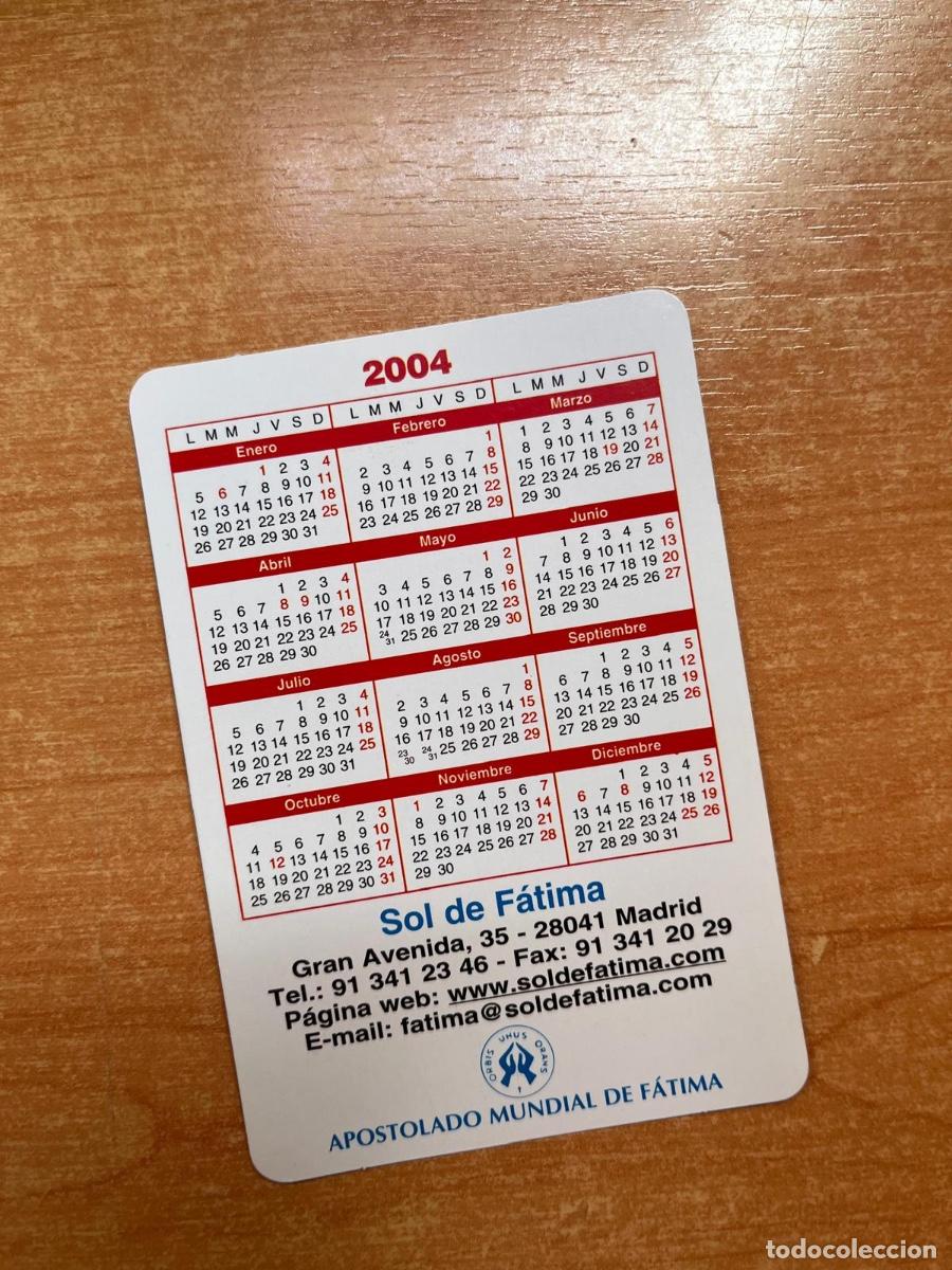 Coleccionismo calendarios: CALENDARIO EJERCITO AZUL- SOL DE FATIMA 2004 - Foto 2