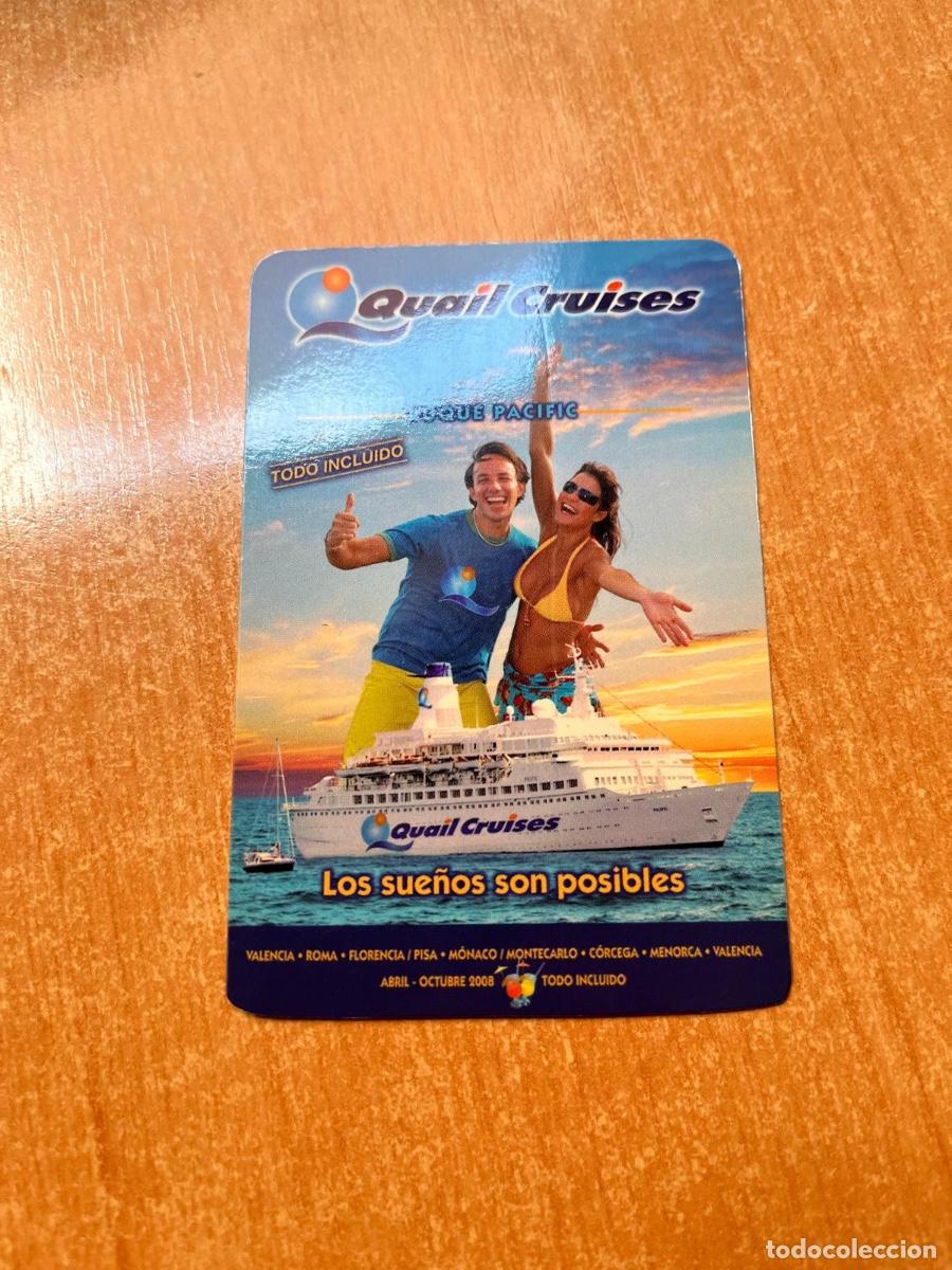 Coleccionismo calendarios: CALENDARIO VIAJES QUAIL 2008