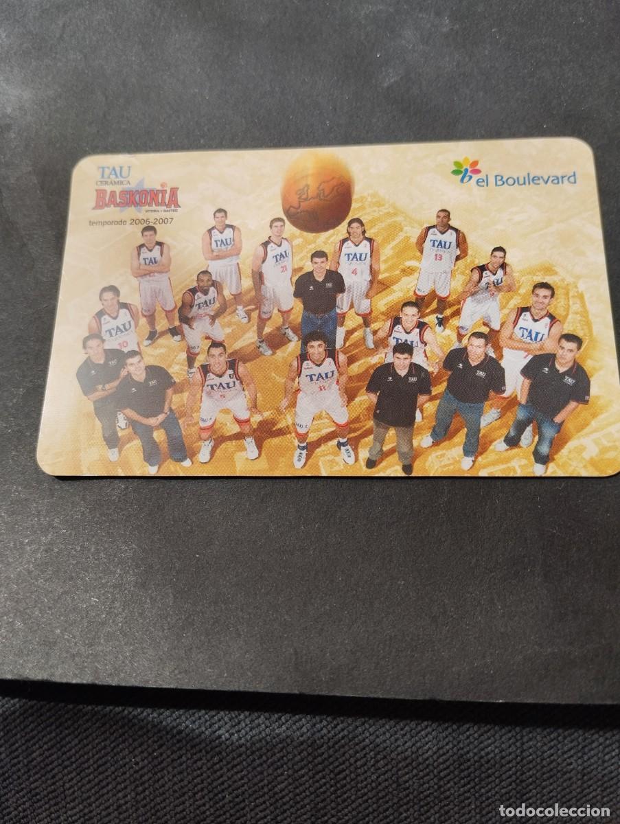Coleccionismo calendarios: CALENDARIO FOURNIER- TAU BASKONIA A&Ntilde;O 2007 - EL DE LA FOTOS VER TODOS MIS CALENDARIOS