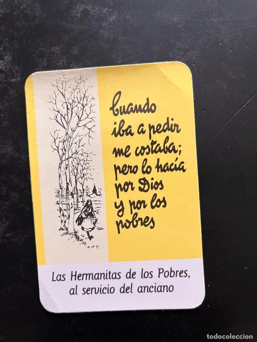 Coleccionismo calendarios: CALENDARIO HERMANITAS DE LOS POBRES 1991