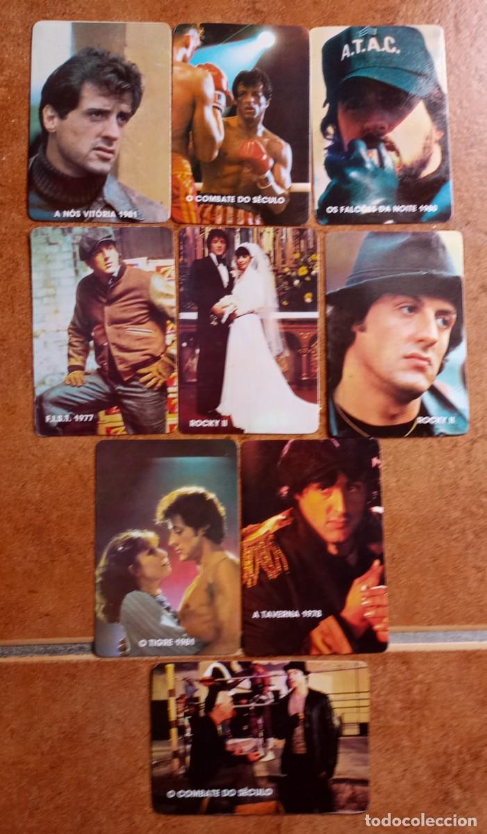 Coleccionismo calendarios: 9 calendarios de bolso Sylvester Stallone