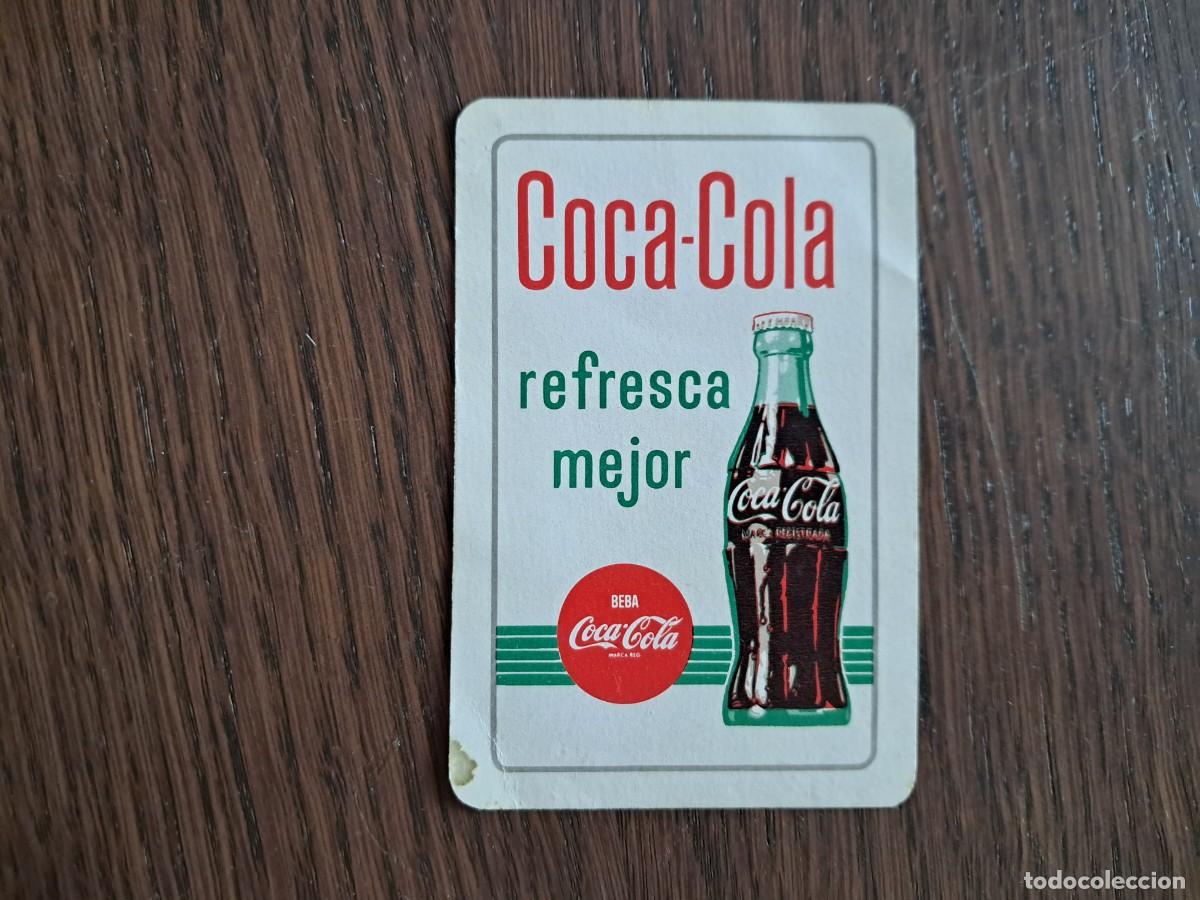 Coleccionismo calendarios: calendario H. Fournier, Coca cola, a&ntilde;o 1962.