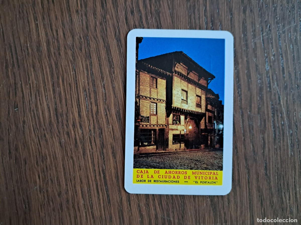Collezionismo Calendari: CALENDARIO FOURNIER. CAJA DE AHORROS MUNICIPAL DE LA CIUDAD DE VITORIA. 1972