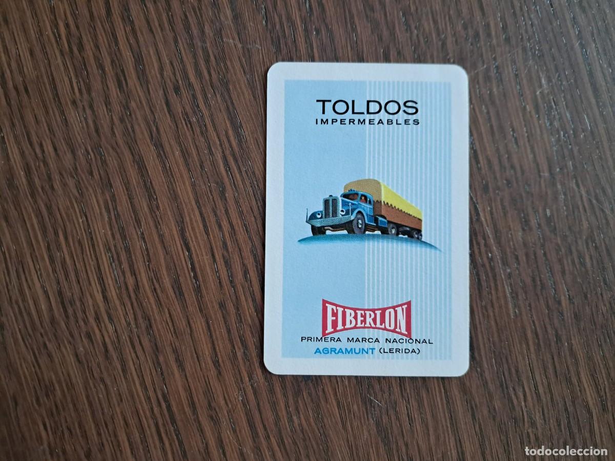 Coleccionismo calendarios: Calendario H. Fournier, toldos impermeables Fiberlon, a&ntilde;o 1963.
