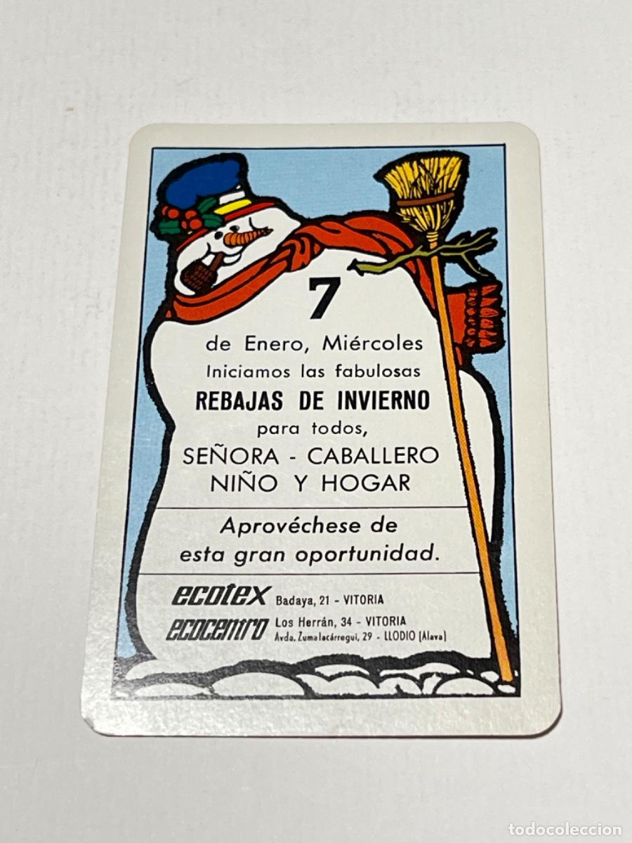 Coleccionismo calendarios: Calendario HERACLIO FOURNIER 1981 ECOTEX ECOCENTRO