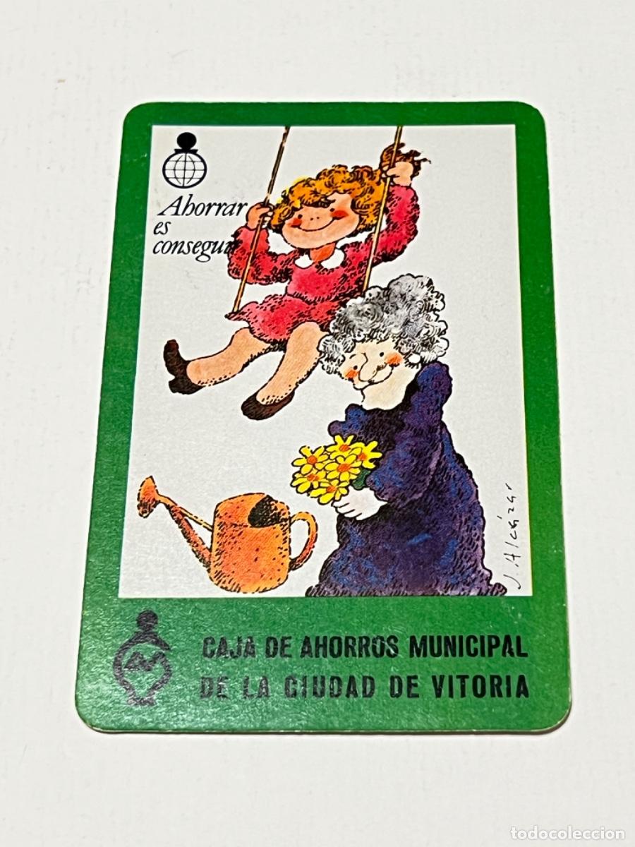 Coleccionismo calendarios: Calendario HERACLIO FOURNIER 1981 CAJA DE AHORROS MUNICIPAL DE LA CIUDAD DE VITORIA