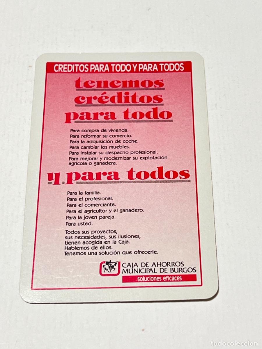 Coleccionismo calendarios: Calendario HERACLIO FOURNIER 1986 CAJA DE AHORROS MUNICIPAL DE BURGOS