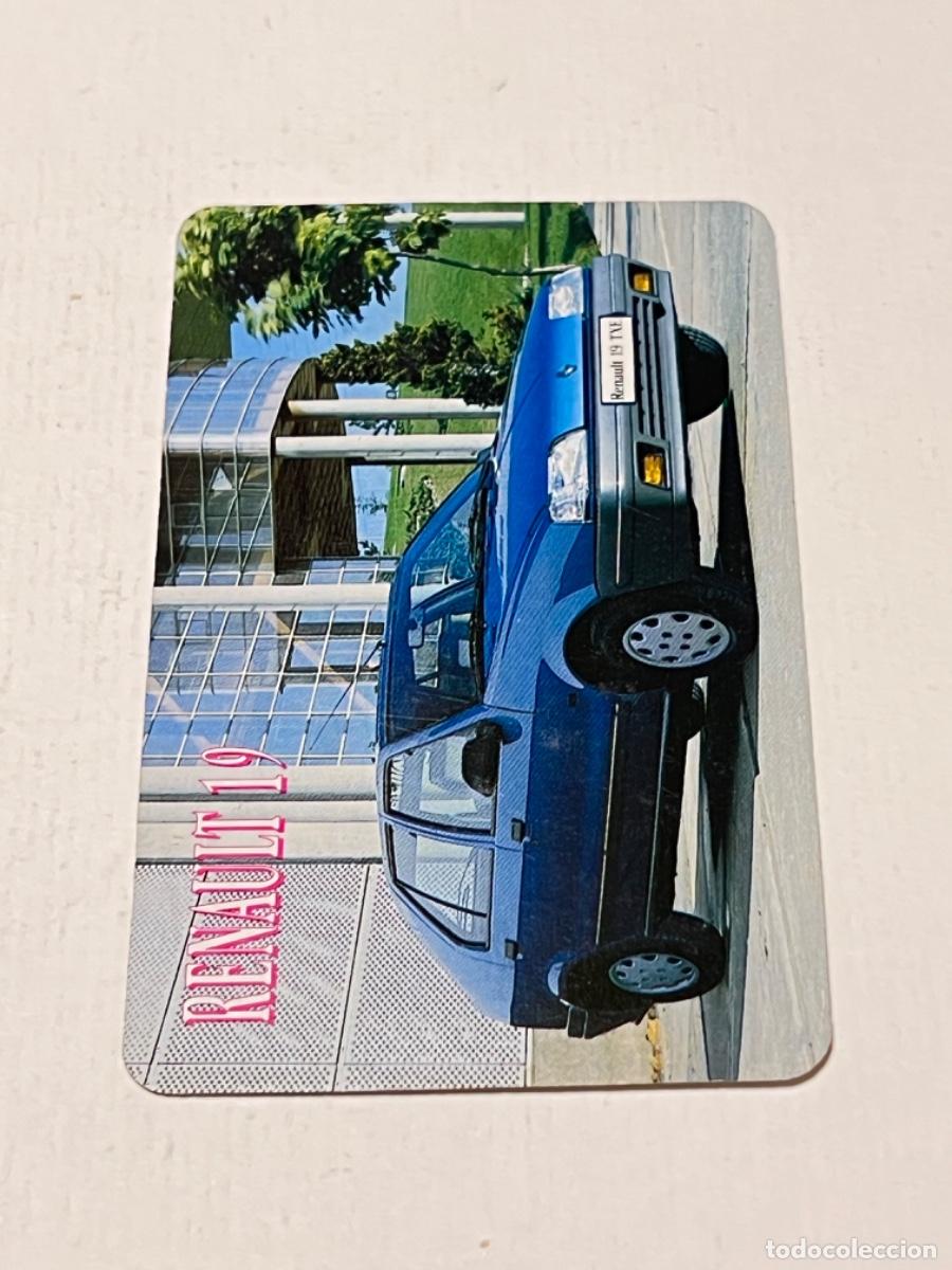 Coleccionismo calendarios: Calendario HERACLIO FOURNIER 1989 RENAULT
