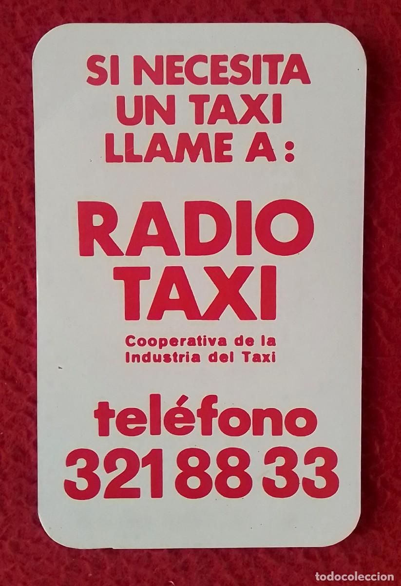 Coleccionismo calendarios: ANTIGUO CALENDARIO DE BOLSILLO CALENDAR A&Ntilde;O 1980 BANCO DE VIZCAYA RADIO COOPERATIVA INDUSTRIA TAXI..