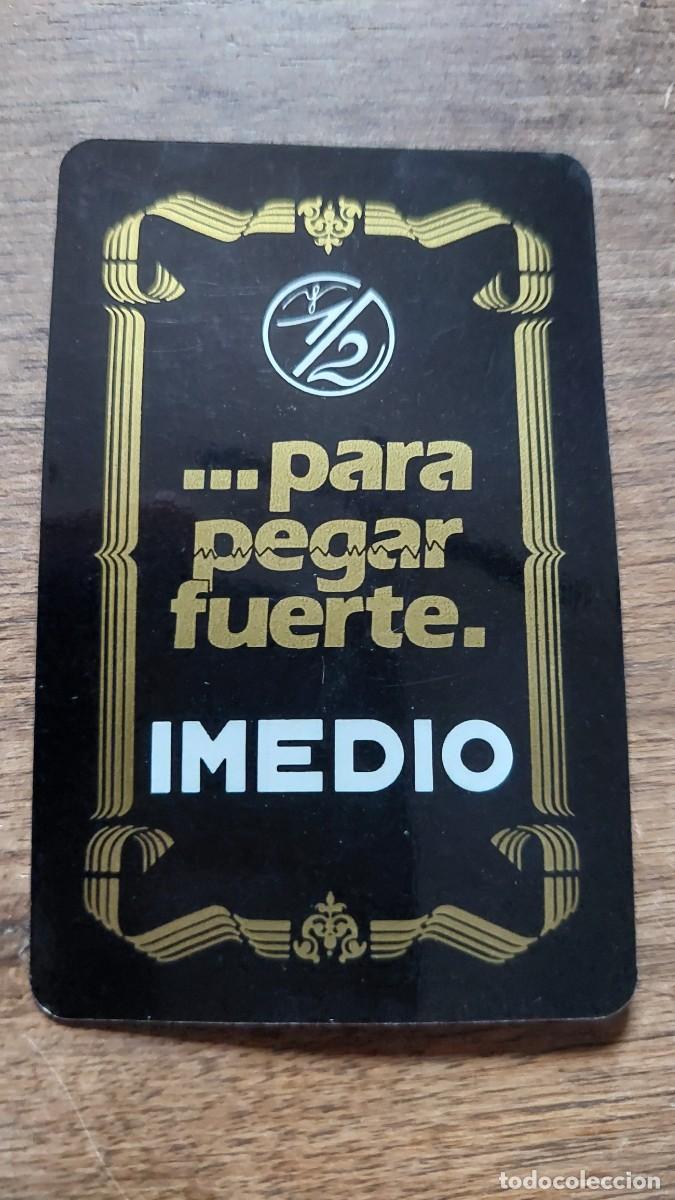 Coleccionismo calendarios: Calendario Heraclio Fournier 1983 Pegamento Imedio