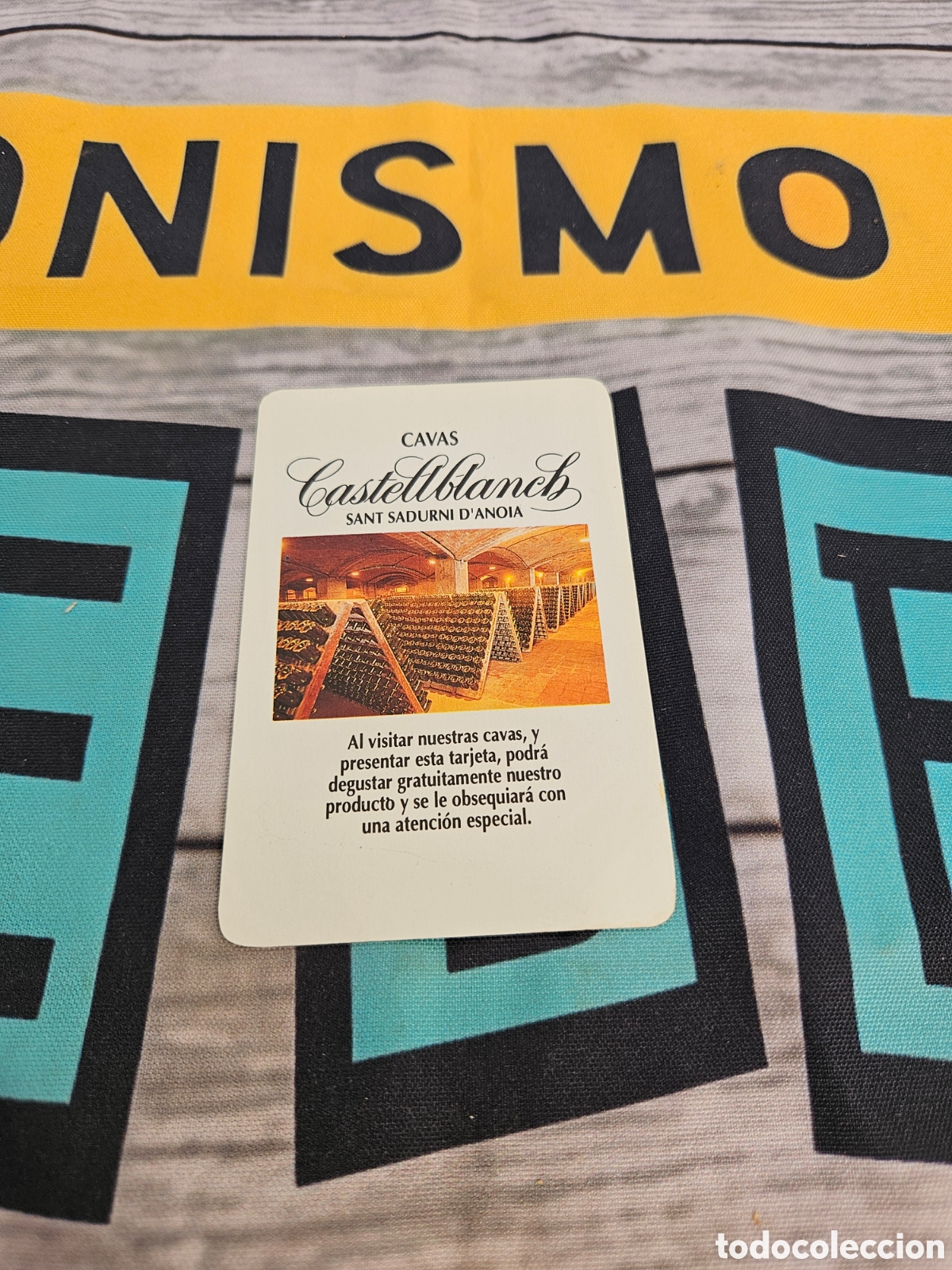 Collectables Calendars: CALENDARIO PUBLICIDAD CAVAS CASTELLBLANCH . NAIPES COMAS