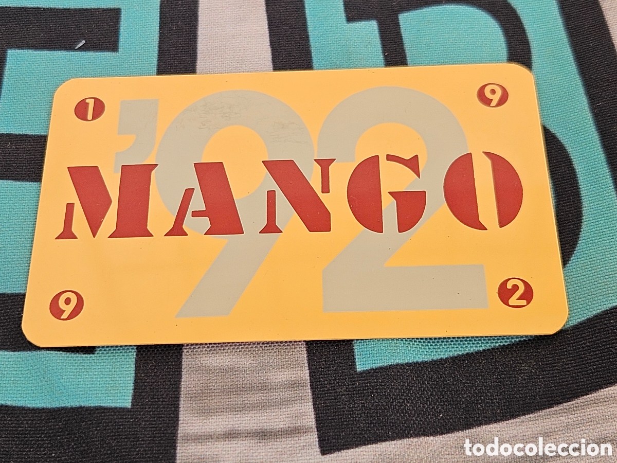 Coleccionismo calendarios: CALENDARIO PUBLICIDAD MANGO 1992 - Foto 2