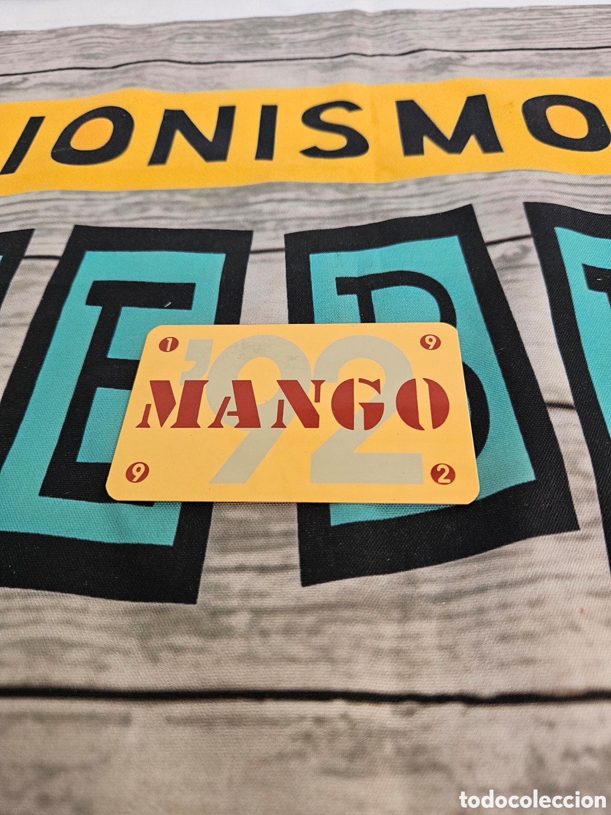 Coleccionismo calendarios: CALENDARIO PUBLICIDAD MANGO 1992 - Foto 1