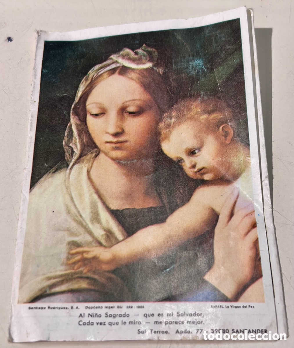 Coleccionismo calendarios: Calendario de bolsillo. Calendario del a&ntilde;o Cristiano. Ejercicios Espirituales. 1989.