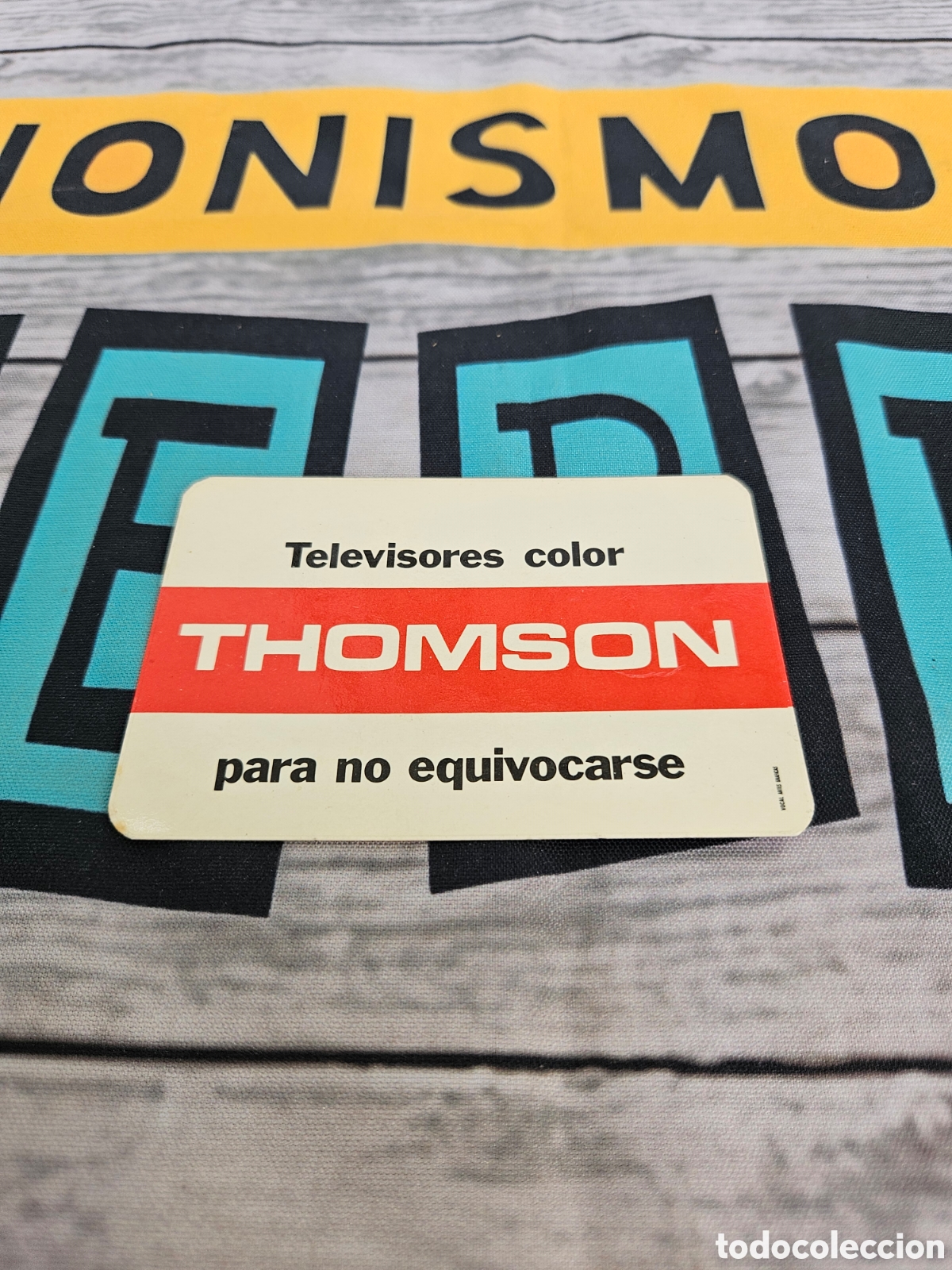 Collectables Calendars: CALENDARIO PUBLICIDAD TELEVISORES THOMSON. 1979