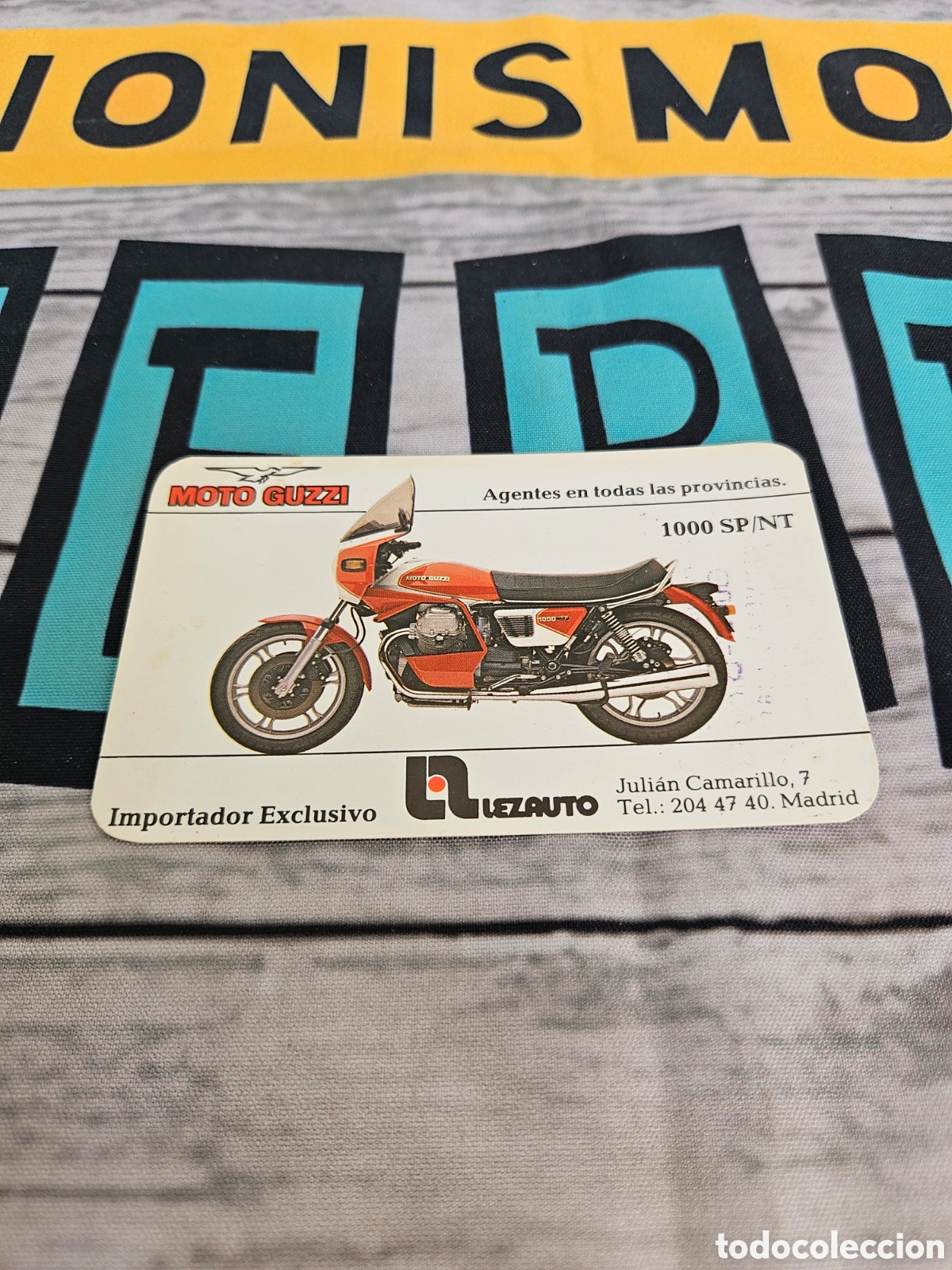 Collectables Calendars: CALENDARIO PUBLICIDAD MOTO GUZZI. 1984