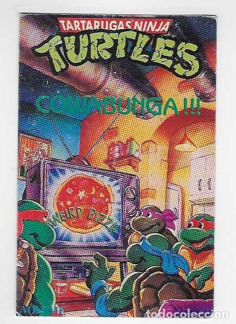 Coleccionismo calendarios: CALENDARIO BOLSILLO DE PORTUGAL A&Ntilde;O 1992 CINE - LAS TORTUGAS NINJA - VER FOTO REVERSO