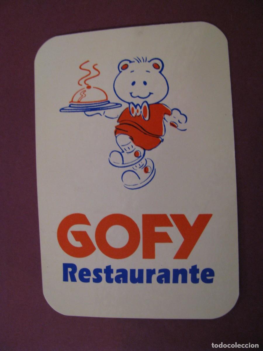 Coleccionismo calendarios: CALENDARIO RESTAURANTE GOFY 1995
