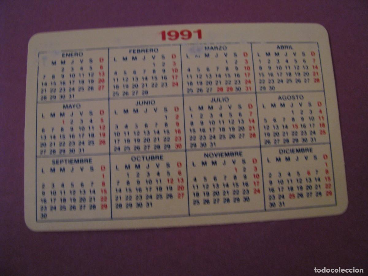 Coleccionismo calendarios: CALENDARIO LA CASERA 1991. - Foto 2