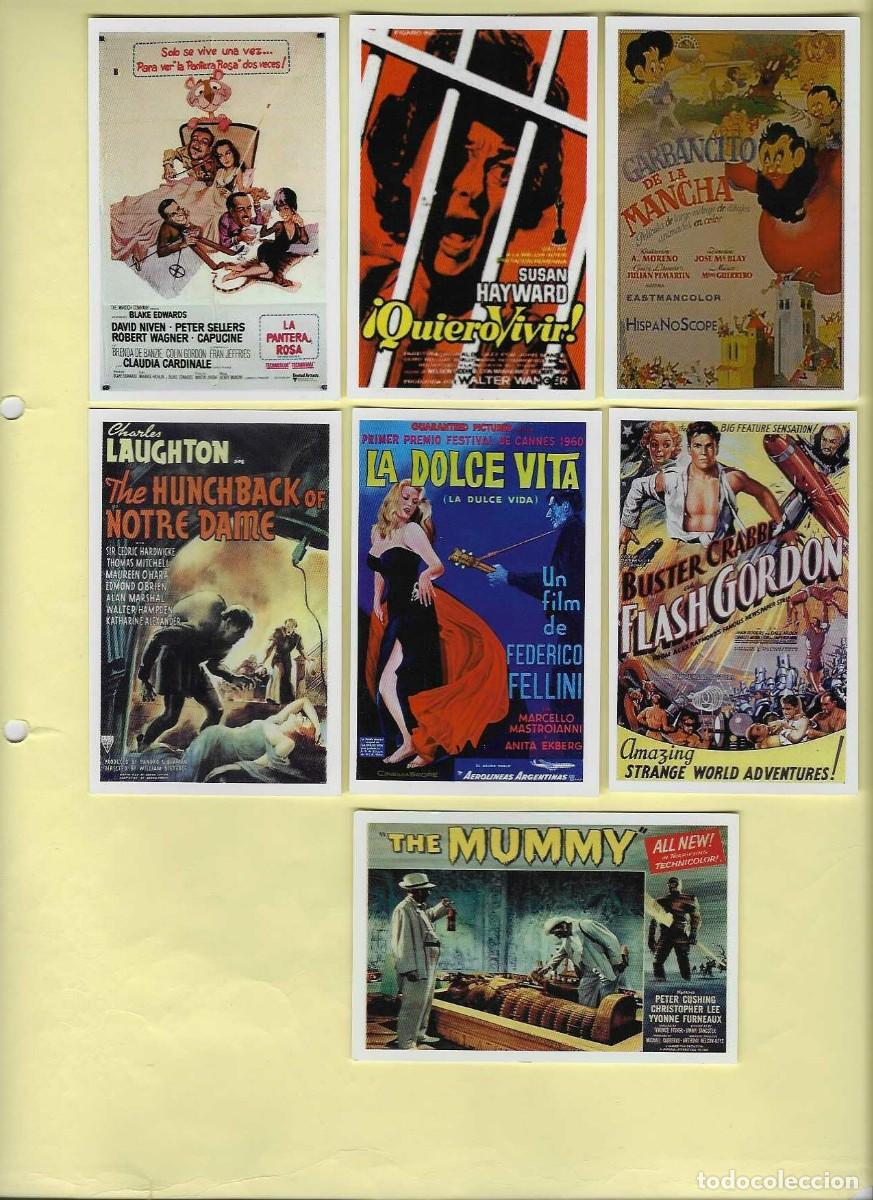 Coleccionismo calendarios: 7 CALENDARIOS BOLSILLO A&Ntilde;OS 2016 - 2018 CINE - PEL&Iacute;CULAS - LIBRER&Iacute;A DE M&Aacute;LAGA - VER FOTO REVERSOS