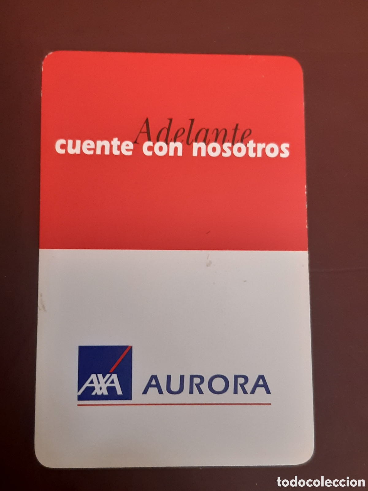 Coleccionismo calendarios: Calendario fournier seguros Aurora 1998