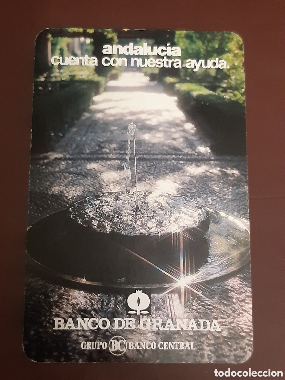 Coleccionismo calendarios: Calendario fournier Banco de Granada 1991