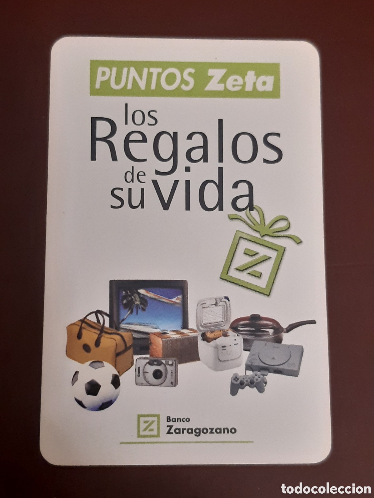 Coleccionismo calendarios: Calendario fournier Banco Zaragozano 2001