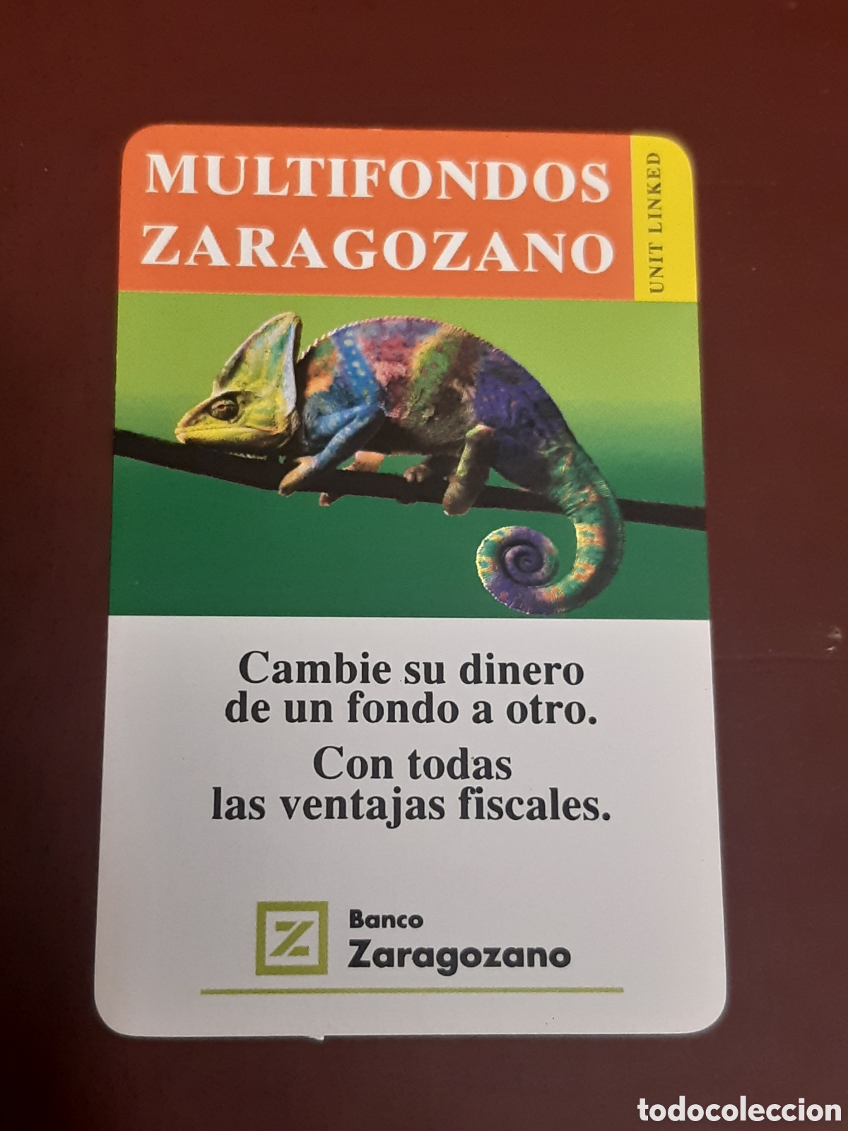 Coleccionismo calendarios: Calendario fournier Banco Zaragozano 2000