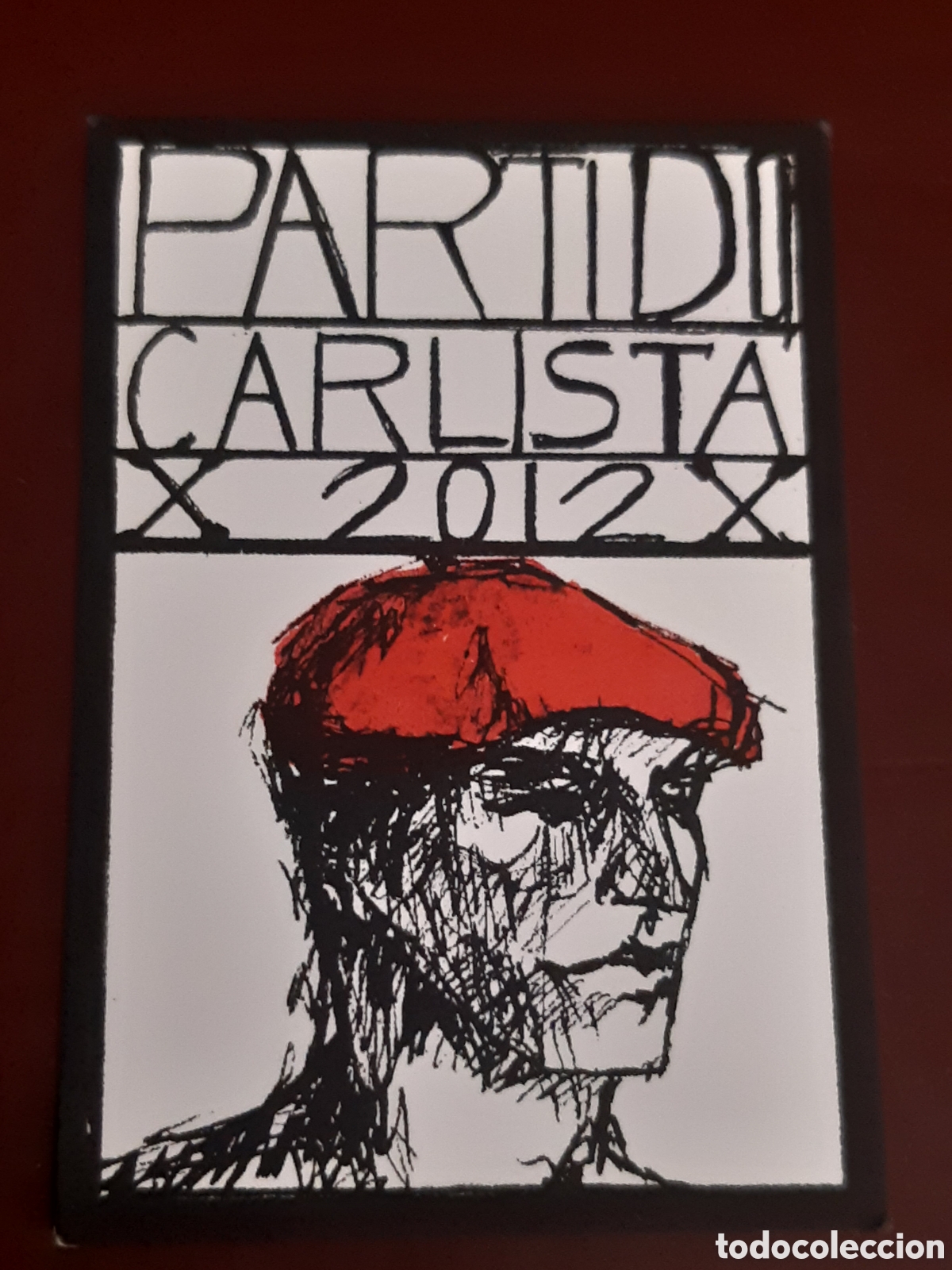 Coleccionismo calendarios: Calendario Carlista 2012