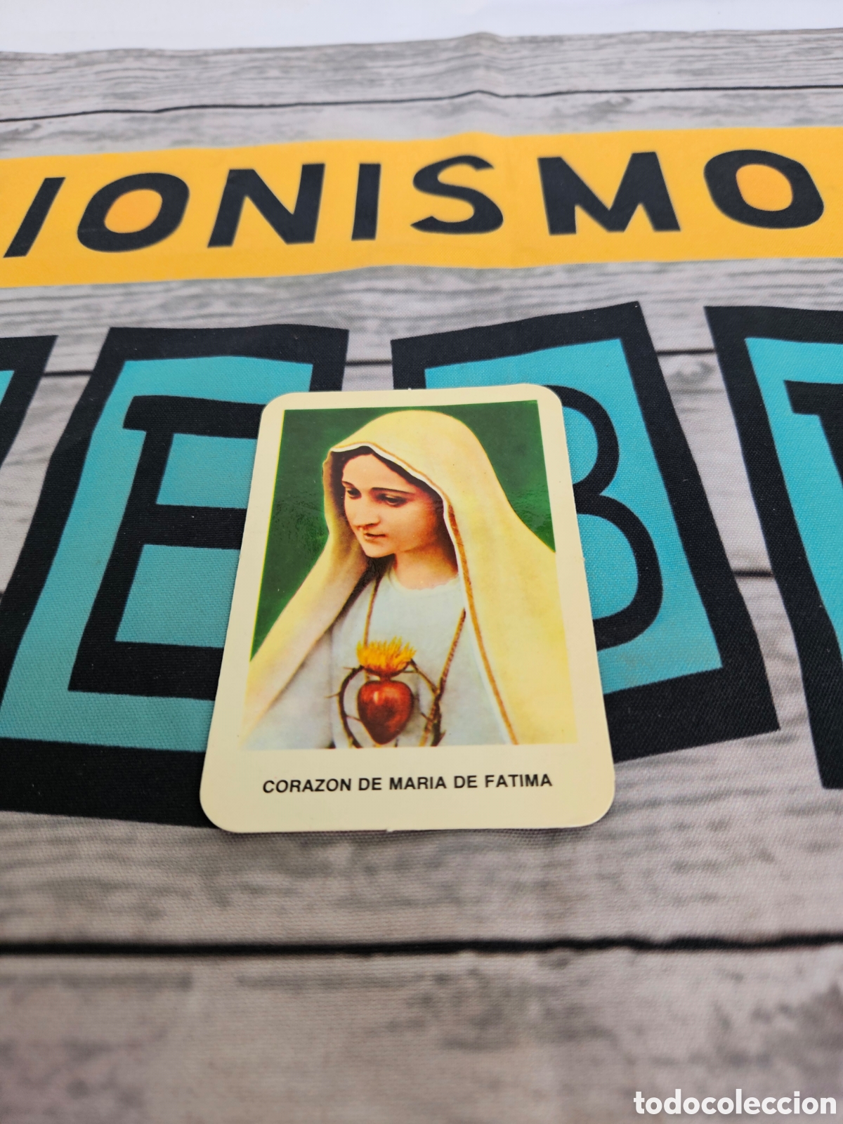 Coleccionismo calendarios: CALENDARIO RELIGIOSO. CORAZON DE MARIA DE FATIMA. 1985