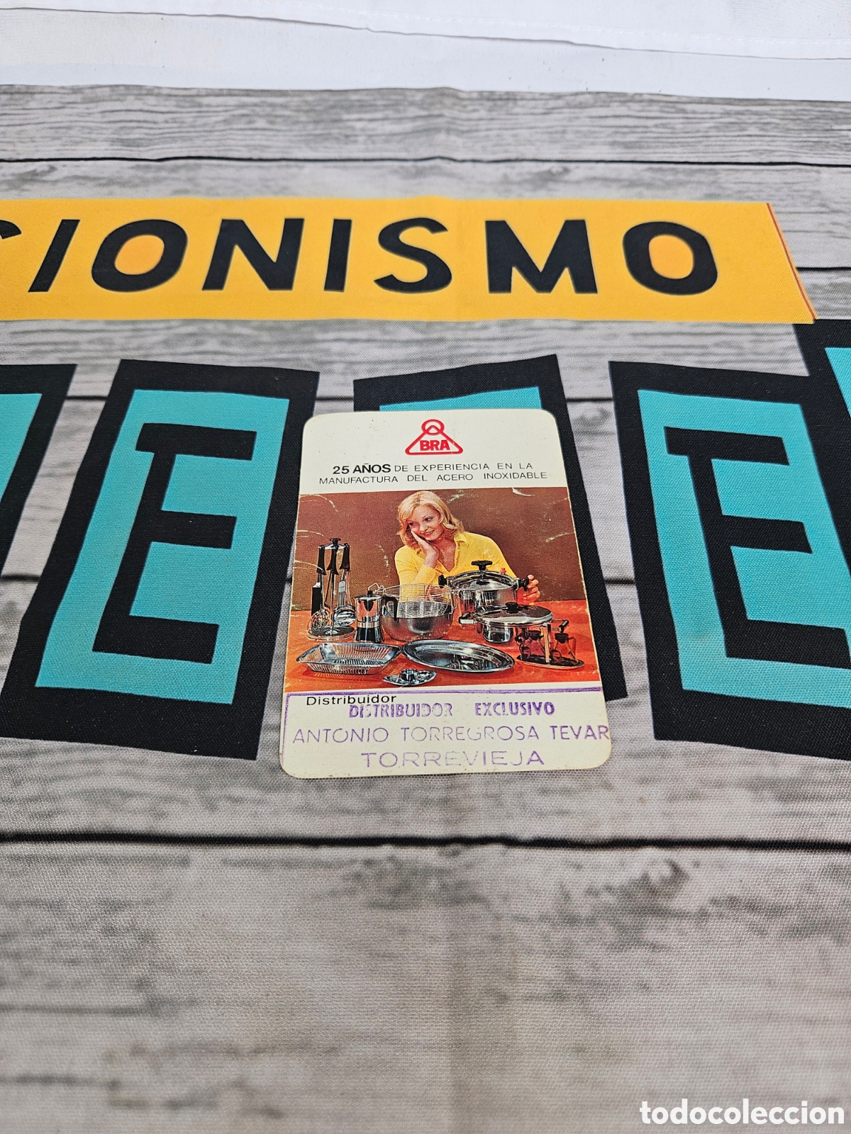 Colecionismo Calend&aacute;rios: CALENDARIO EMPRESA BRA. TORREVIEJA. 1973