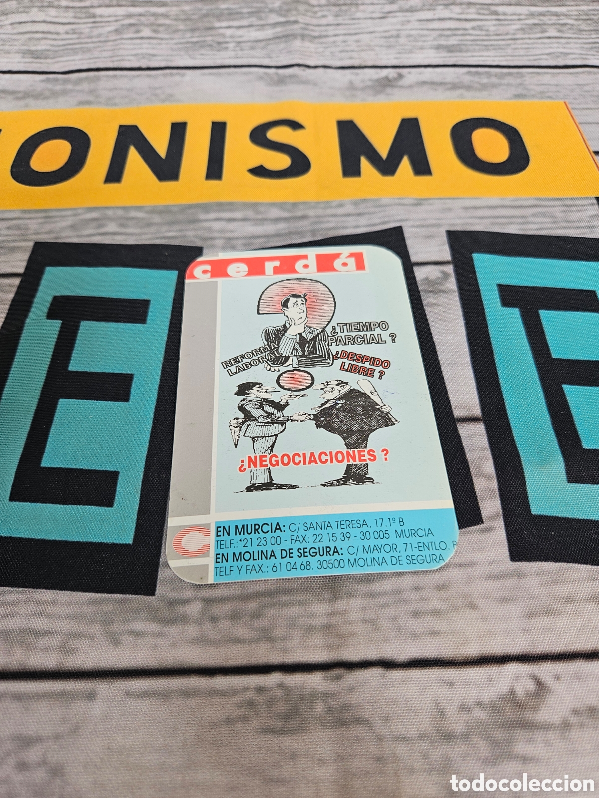 Sammeln von Kalendern: CALENDARIO EMPRESA CERDA. ORGANIZACION TECNICO LABORAL. 1994