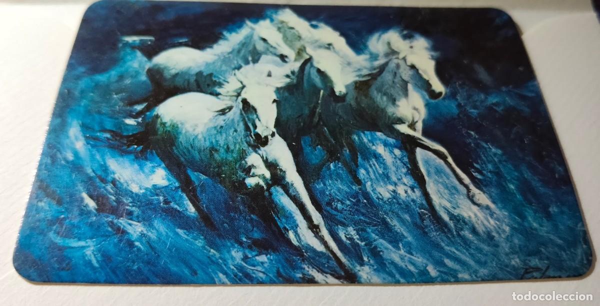 Coleccionismo calendarios: NO COMPRAR RESERVADO Calendario de bolsillo 1977 Librer&iacute;as Paris Valencia - Motivo Caballos -