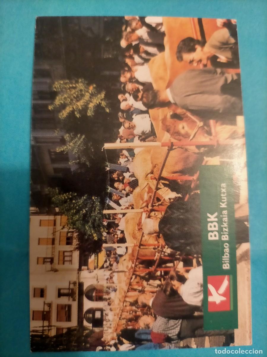 Coleccionismo calendarios: Calendario BBK 1999 ferias de ganado