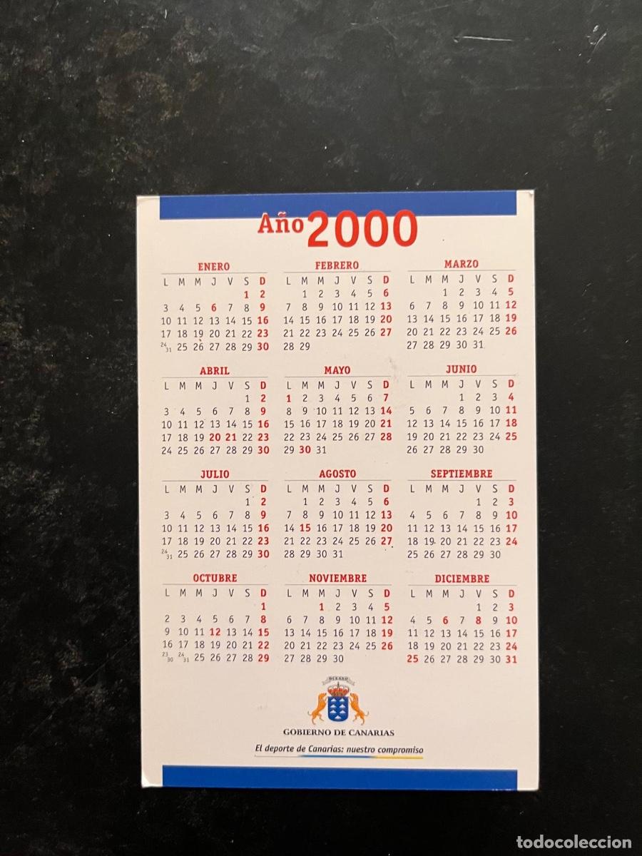 Coleccionismo calendarios: CALENDARIO GOBIERNO DE CANARIAS 2000 - Foto 2