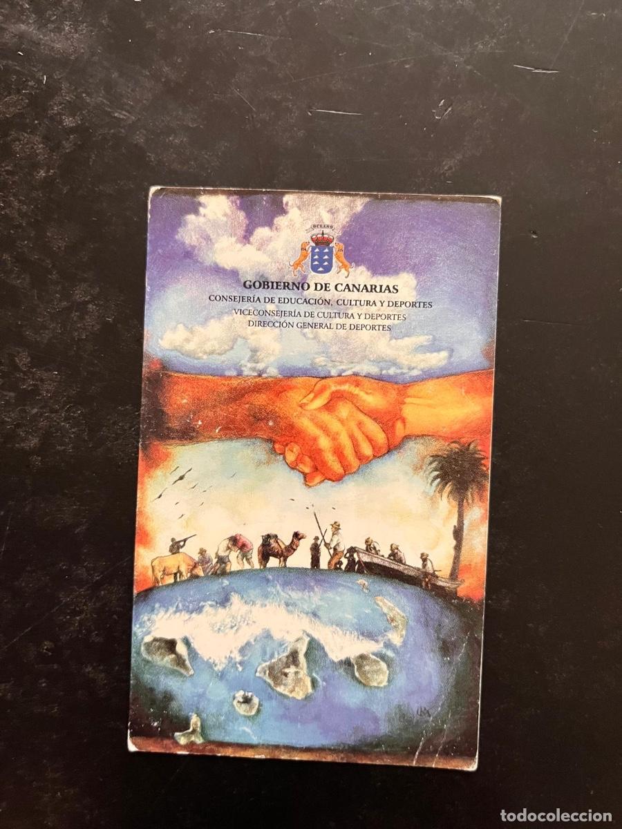 Coleccionismo calendarios: CALENDARIO GOBIERNO DE CANARIAS 1998