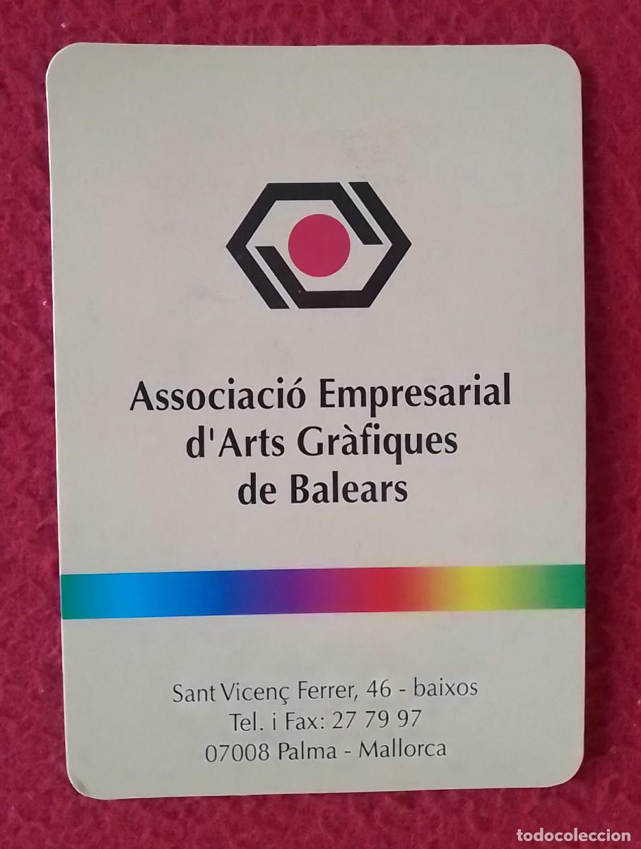 Coleccionismo calendarios: CALENDARIO DE BOLSILLO 1995 ASSOCIACI&Oacute; EMPRESARIAL D&acute;ARTS GR&Agrave;FIQUES BALEARS ARTES GR&Aacute;FICAS BALEARES.