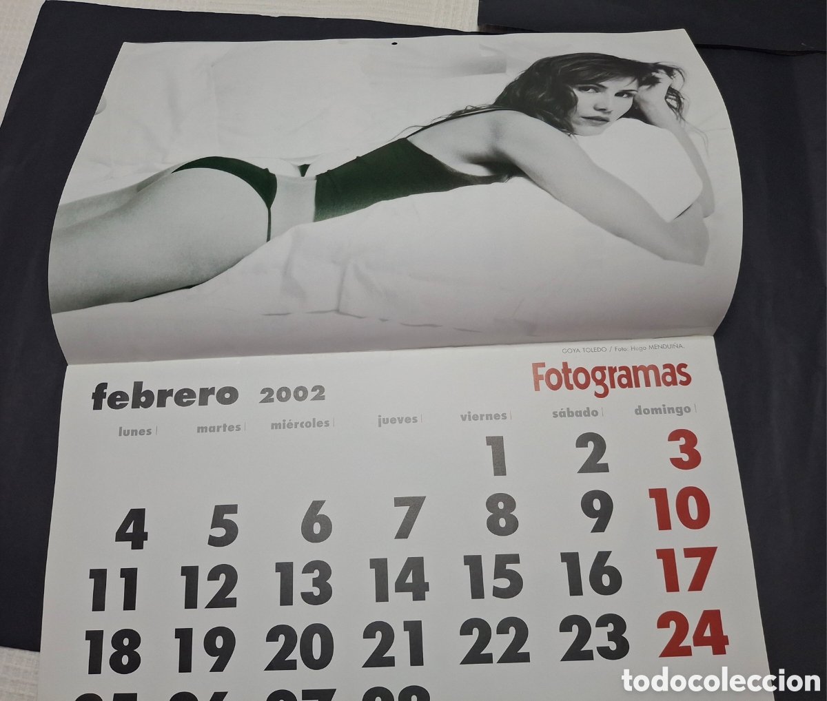 Coleccionismo calendarios: MONUMENTAL CALENDARIO FOTOGRAMAS 2002 - Foto 2