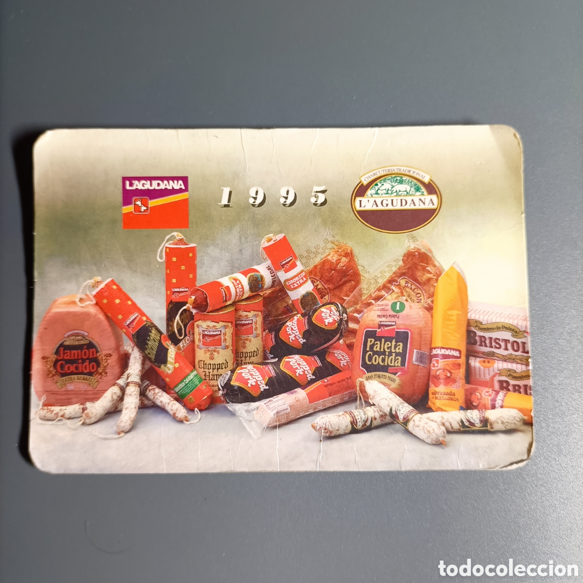 Coleccionismo calendarios: CALENDARIO DE BOLSILLO. A&Ntilde;O 1995. L'AGUDANA