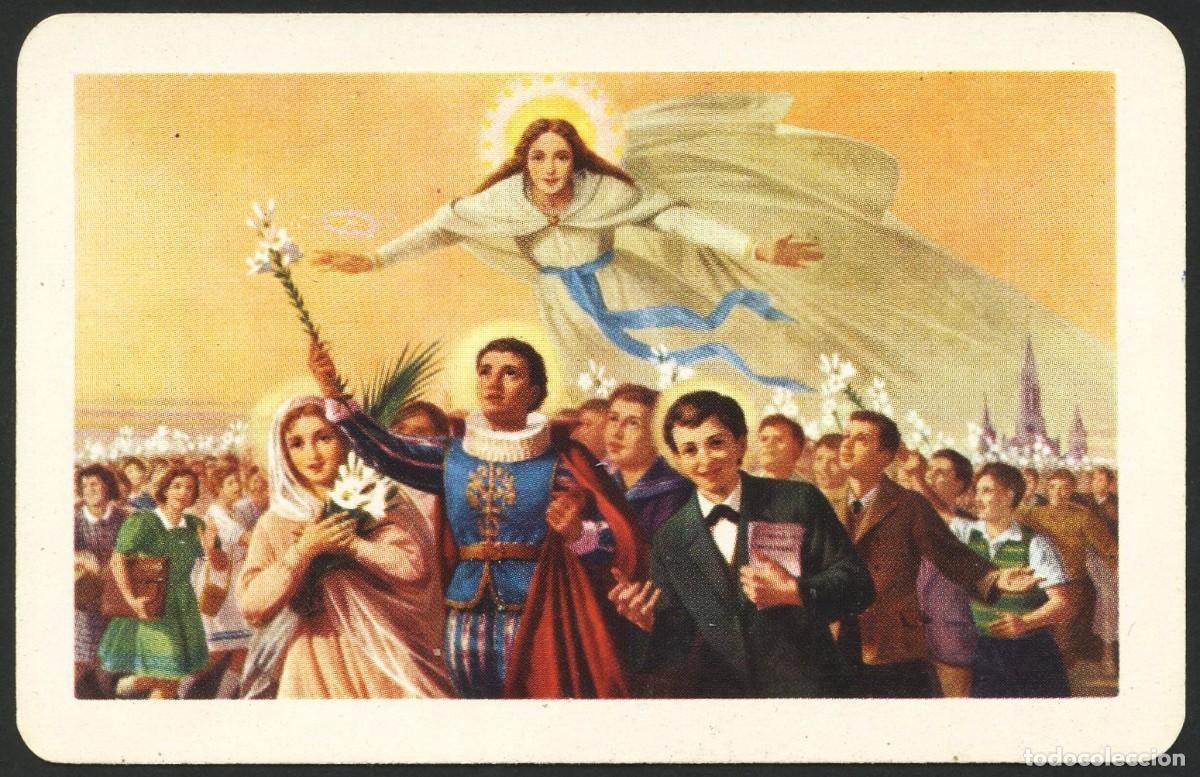 Coleccionismo calendarios: CALENDARIO DE BOLSILLO, SANTO DOMINGO SAVIO, 1962, H. FOURNIER