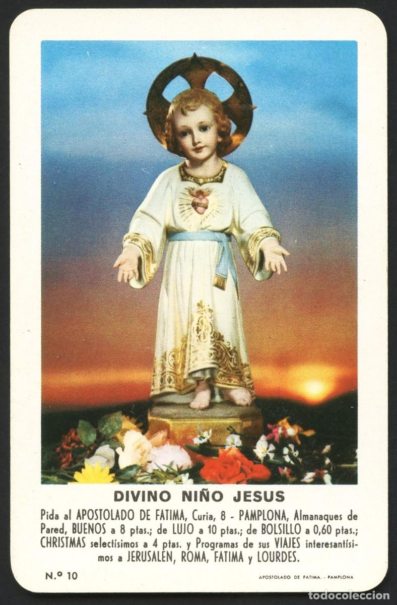 Collectionnisme Calendriers: CALENDARIO DE BOLSILLO, DIVINO NI&Ntilde;O JESUS, 1963, H. FOURNIER