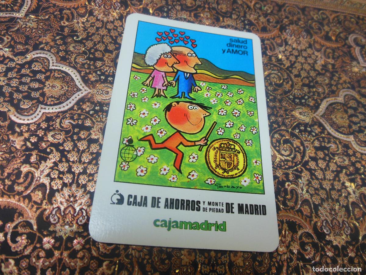Coleccionismo calendarios: 1984 SALUD DINERO Y AMOR CAJA DE AHORROS Y MONTE DE PIEDAD DE MADRID - CALENDARIO DE FOURNIER