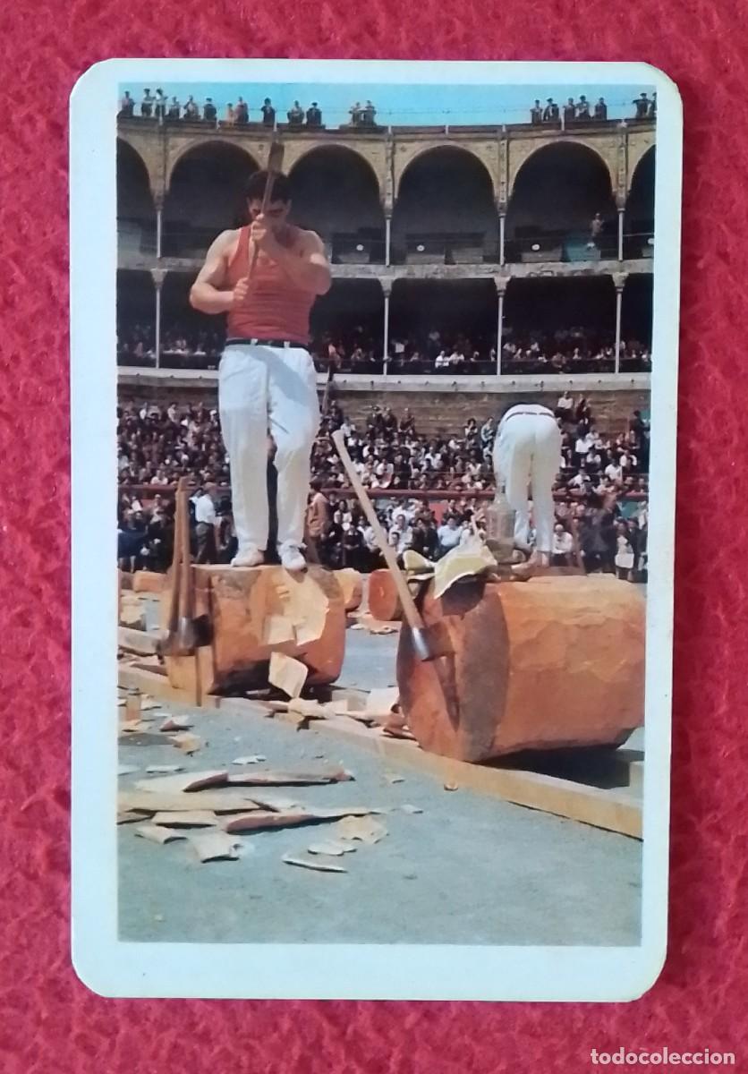 Colecionismo Calend&aacute;rios: CALENDARIO DE BOLSILLO CALENDAR 1973 POLVOS BEDA LASARTE GUIP&Uacute;ZCOA EUSKADI CORTADOR DE TRONCOS...
